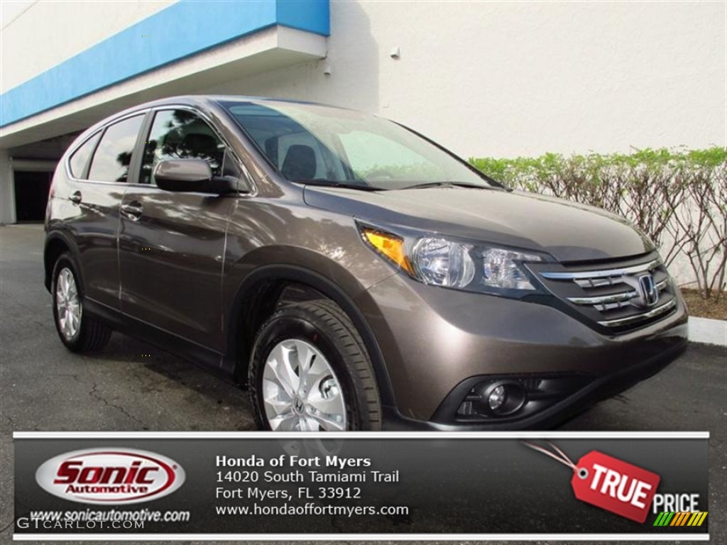 2012 CR-V EX - Urban Titanium Metallic / Black photo #1