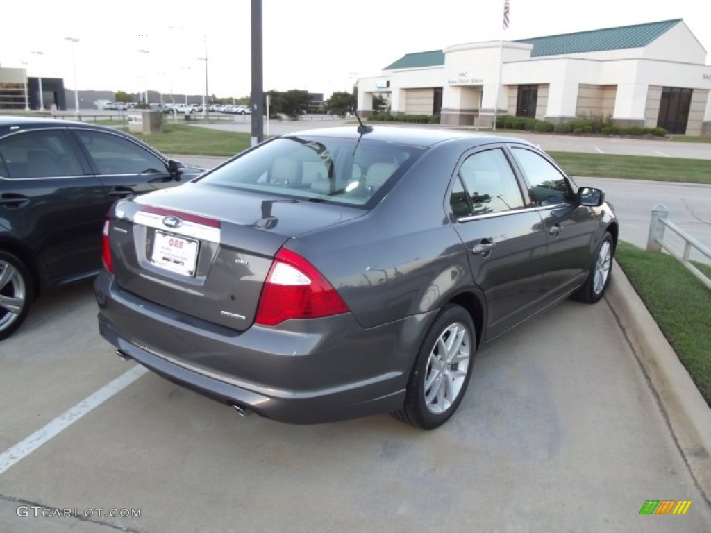 2012 Fusion SEL V6 - Sterling Grey Metallic / Medium Light Stone photo #3