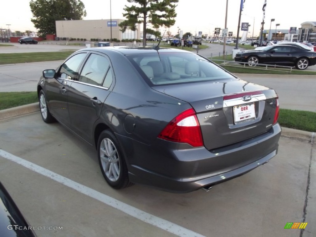 2012 Fusion SEL V6 - Sterling Grey Metallic / Medium Light Stone photo #4