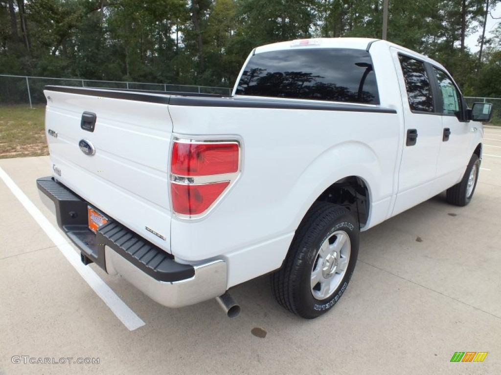 2012 F150 XLT SuperCrew - Oxford White / Steel Gray photo #5