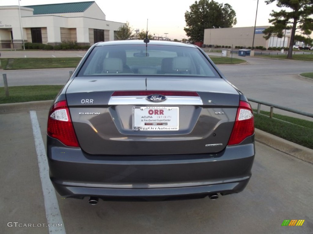 2012 Fusion SEL V6 - Sterling Grey Metallic / Medium Light Stone photo #7
