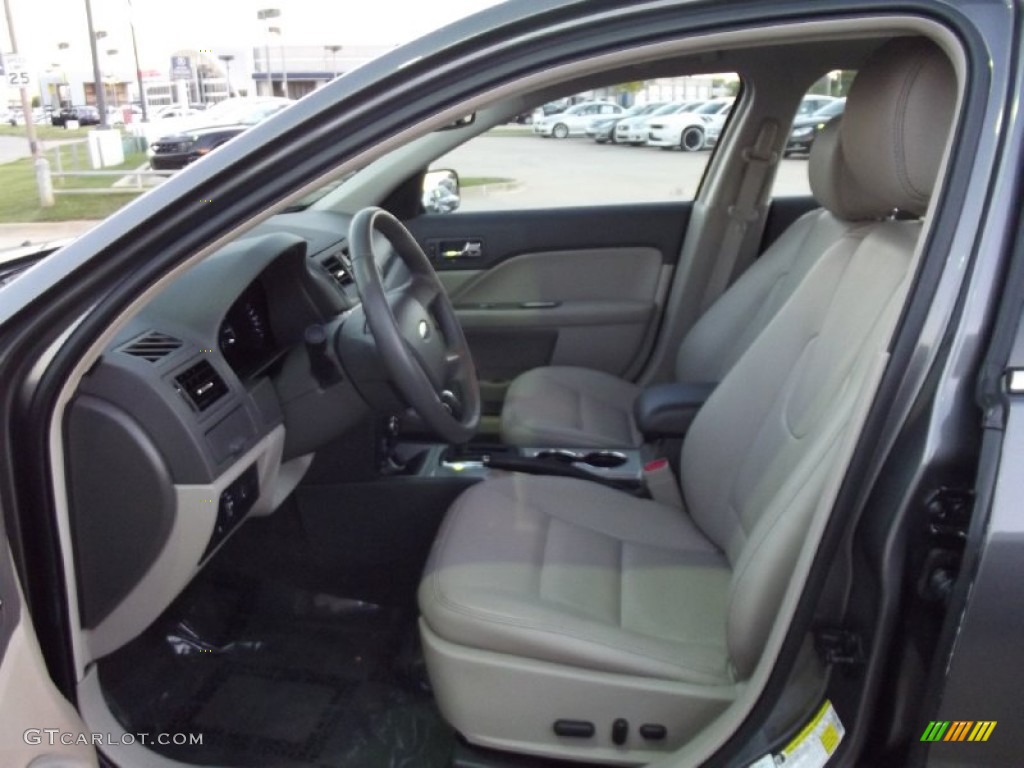 2012 Fusion SEL V6 - Sterling Grey Metallic / Medium Light Stone photo #9