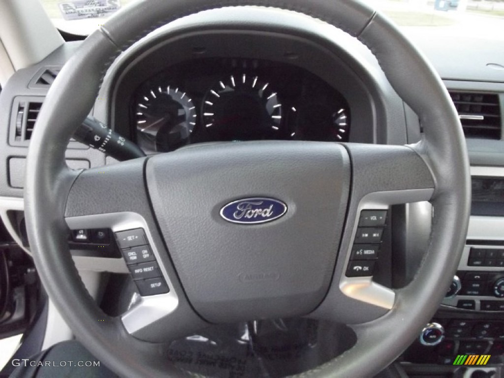 2012 Fusion SEL V6 - Sterling Grey Metallic / Medium Light Stone photo #10