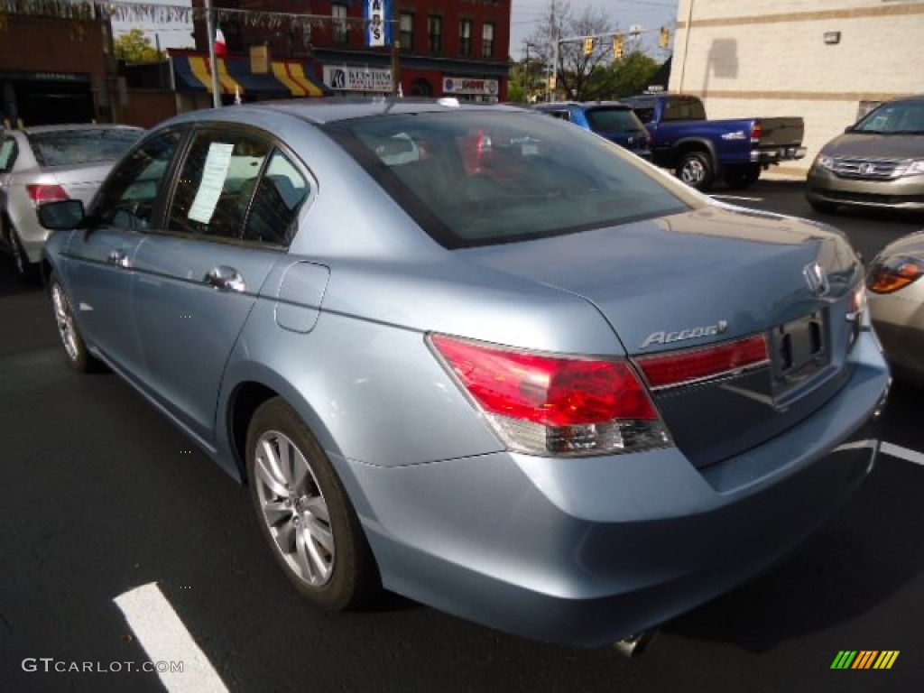 2011 Accord EX-L V6 Sedan - Celestial Blue Metallic / Black photo #12