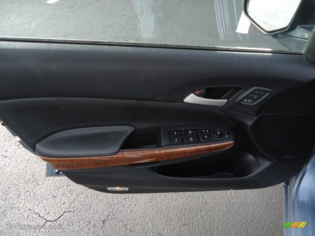 2011 Accord EX-L V6 Sedan - Celestial Blue Metallic / Black photo #14