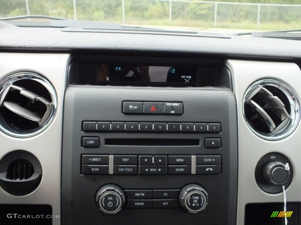 2012 Ford F150 XLT SuperCrew Audio System Photos
