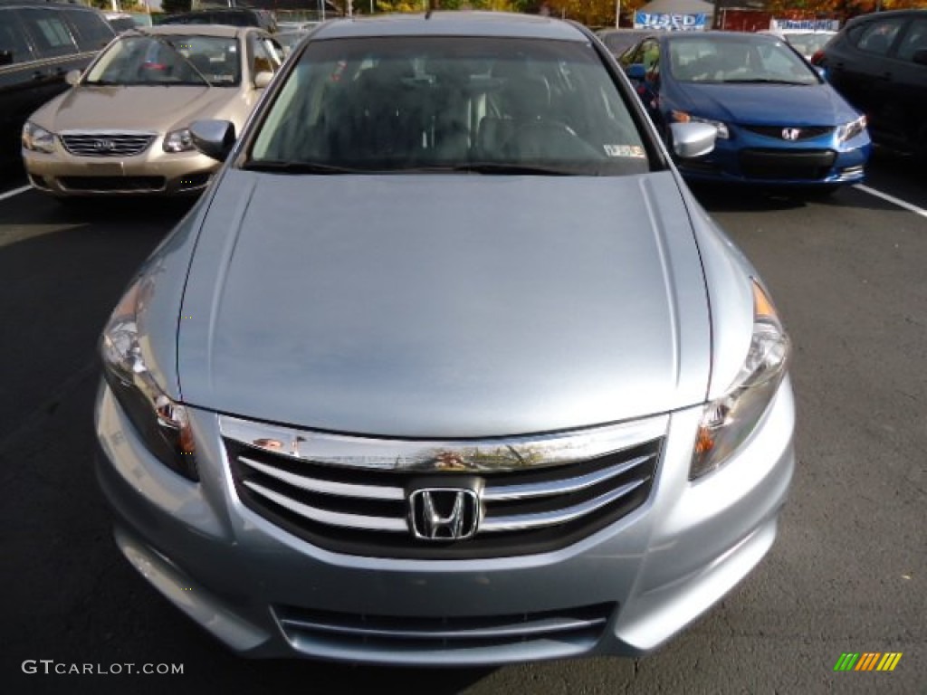 2011 Accord EX-L V6 Sedan - Celestial Blue Metallic / Black photo #19