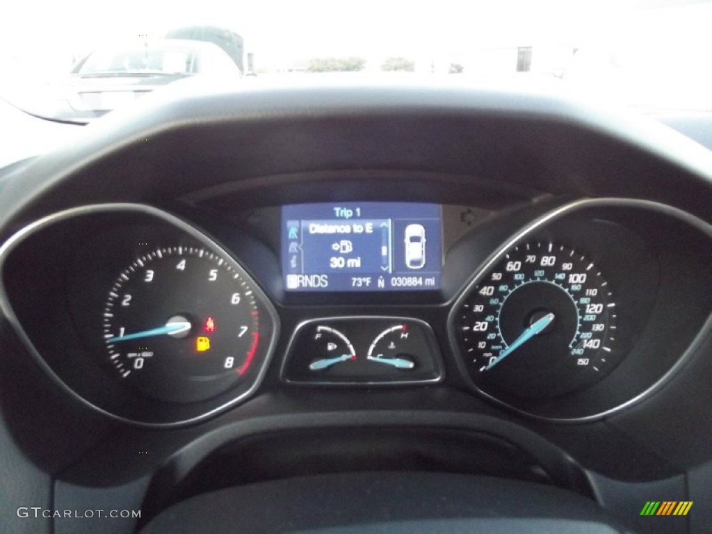 2012 Ford Focus SEL Sedan Gauges Photo #72496650