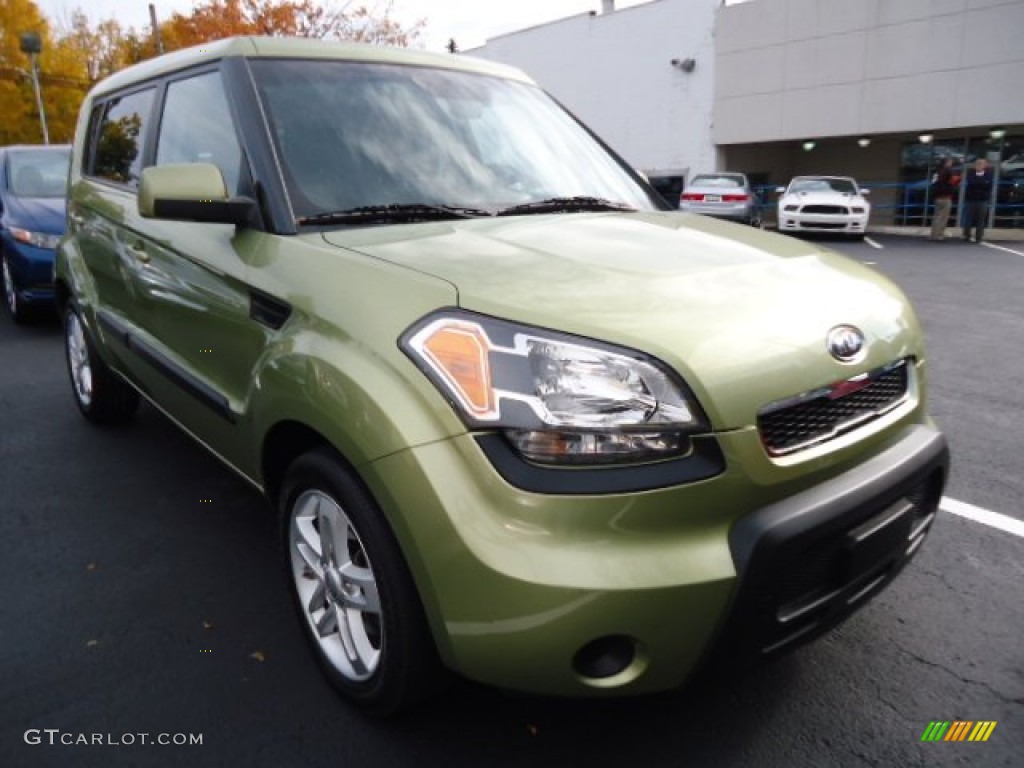 Alien Green 2011 Kia Soul + Exterior Photo #72496804