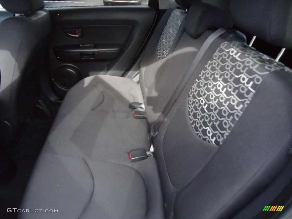 Black Soul Logo Cloth Interior 2011 Kia Soul + Photo #72496843