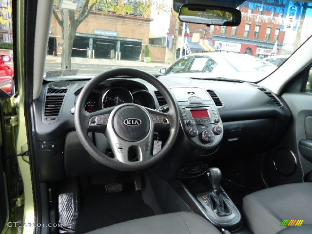 Black Soul Logo Cloth Interior 2011 Kia Soul + Photo #72496864