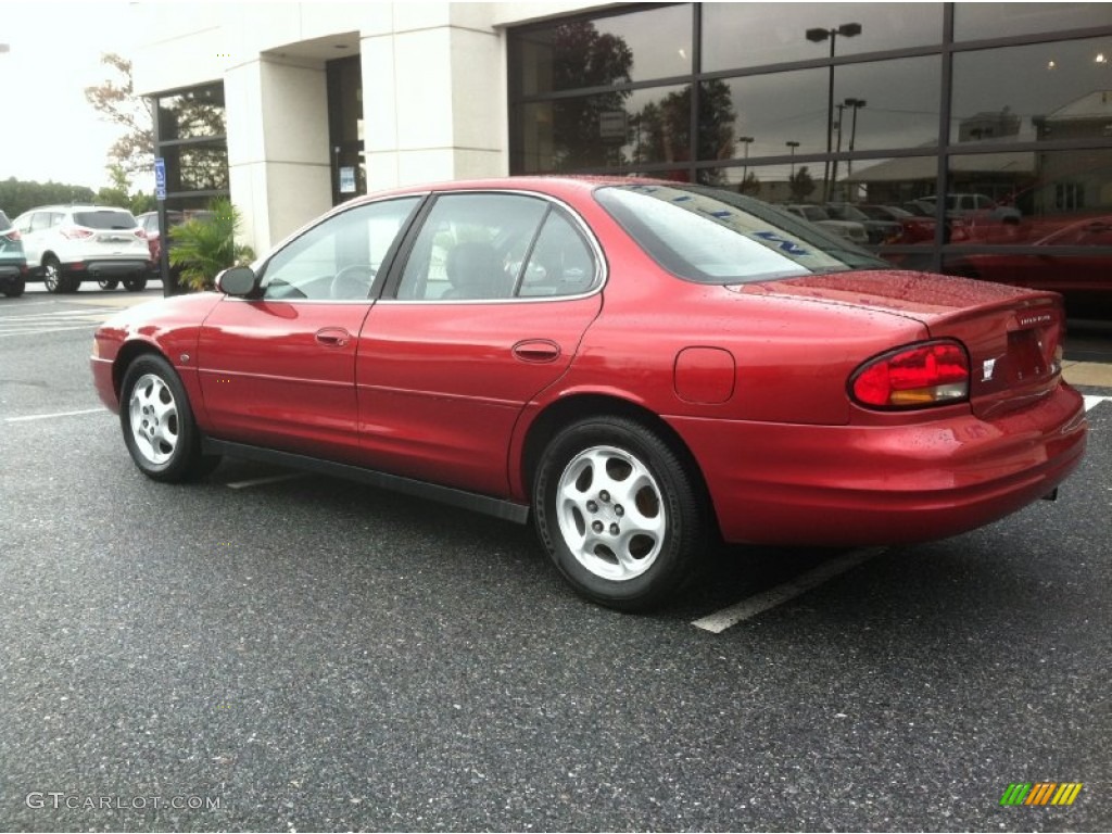 1999 Intrigue GL - Crimson Red Metallic / Dark Gray photo #3