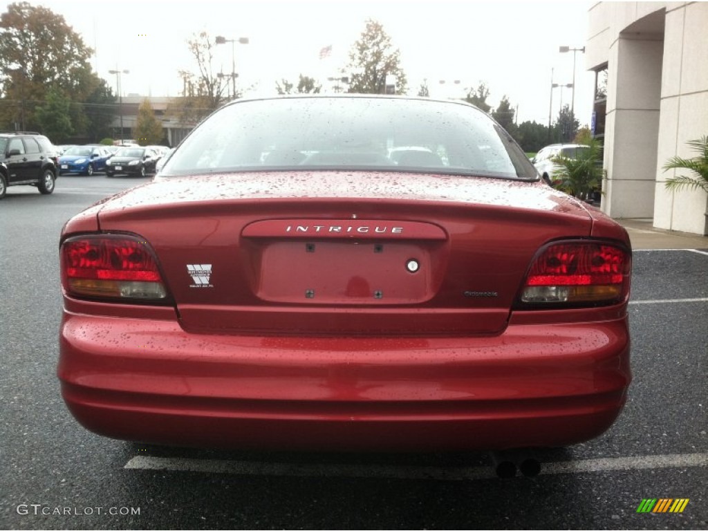 1999 Intrigue GL - Crimson Red Metallic / Dark Gray photo #4