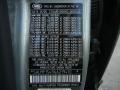 Info Tag of 2006 Range Rover HSE