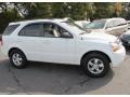 2009 Clear White Kia Sorento LX 4x4  photo #5