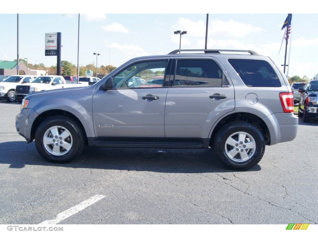 2008 Escape XLT V6 - Tungsten Grey Metallic / Camel photo #5