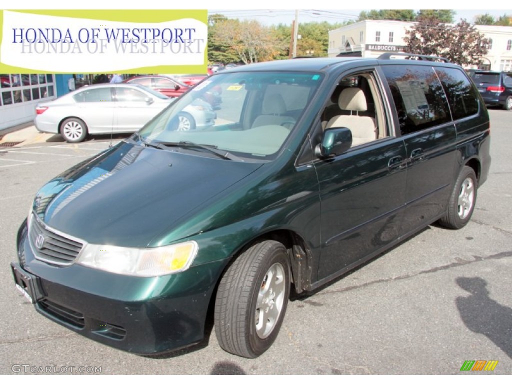 Dark Emerald Pearl Honda Odyssey