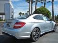 2013 Diamond Silver Metallic Mercedes-Benz C 250 Coupe  photo #3