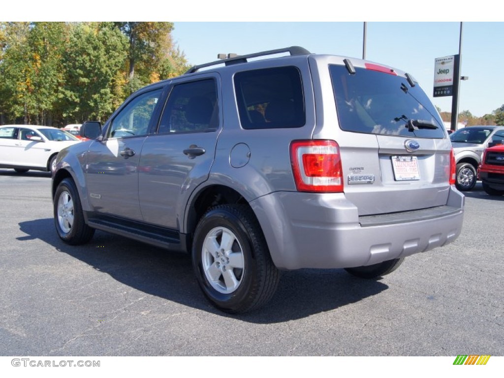 2008 Escape XLT V6 - Tungsten Grey Metallic / Camel photo #34