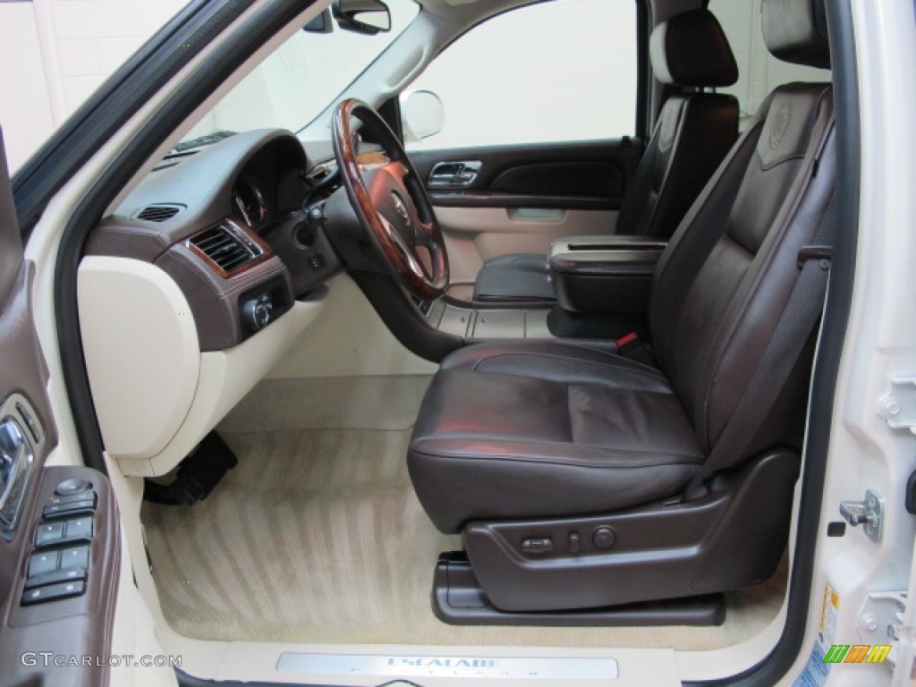 2010 Cadillac Escalade ESV Platinum AWD Front Seat Photo #72500881