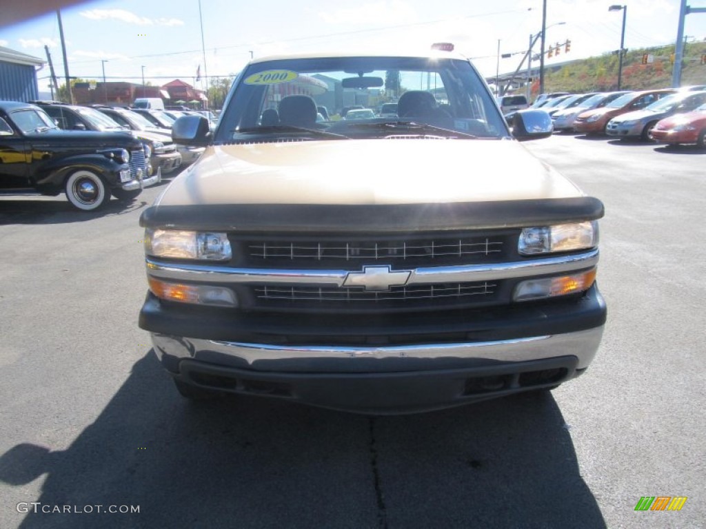 2000 Silverado 1500 Z71 Regular Cab 4x4 - Sunset Gold Metallic / Graphite photo #7