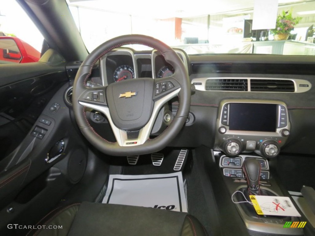 2013 Chevrolet Camaro ZL1 Black Dashboard Photo #72502735