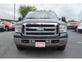 2005 True Blue Metallic Ford F250 Super Duty XLT SuperCab  photo #7