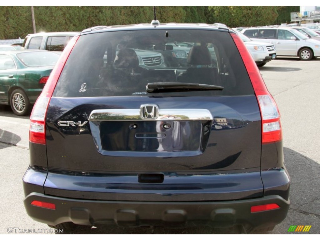 2007 CR-V EX-L 4WD - Royal Blue Pearl / Black photo #7