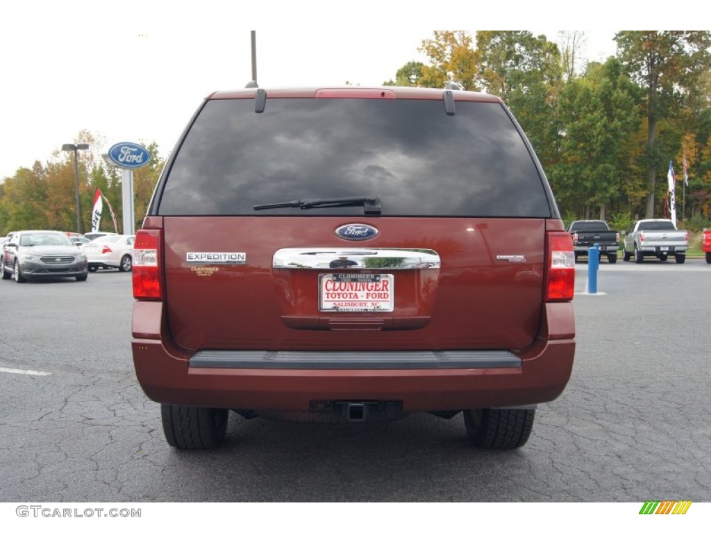 2007 Expedition Limited - Dark Copper Metallic / Charcoal Black photo #4
