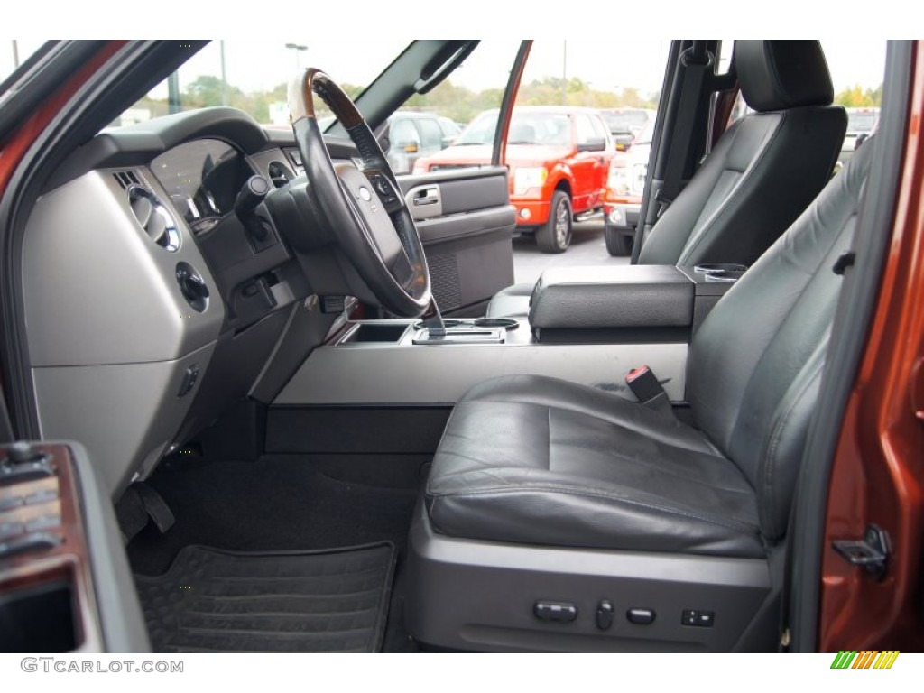 Charcoal Black Interior 2007 Ford Expedition Limited Photo #72503700