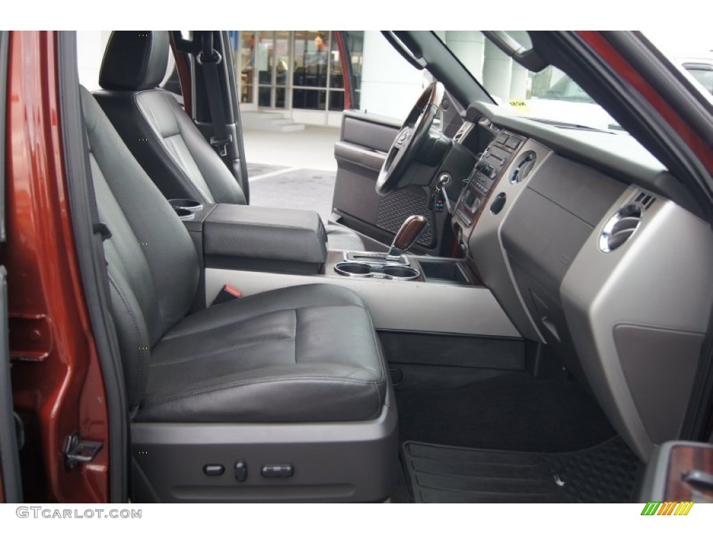 2007 Expedition Limited - Dark Copper Metallic / Charcoal Black photo #17
