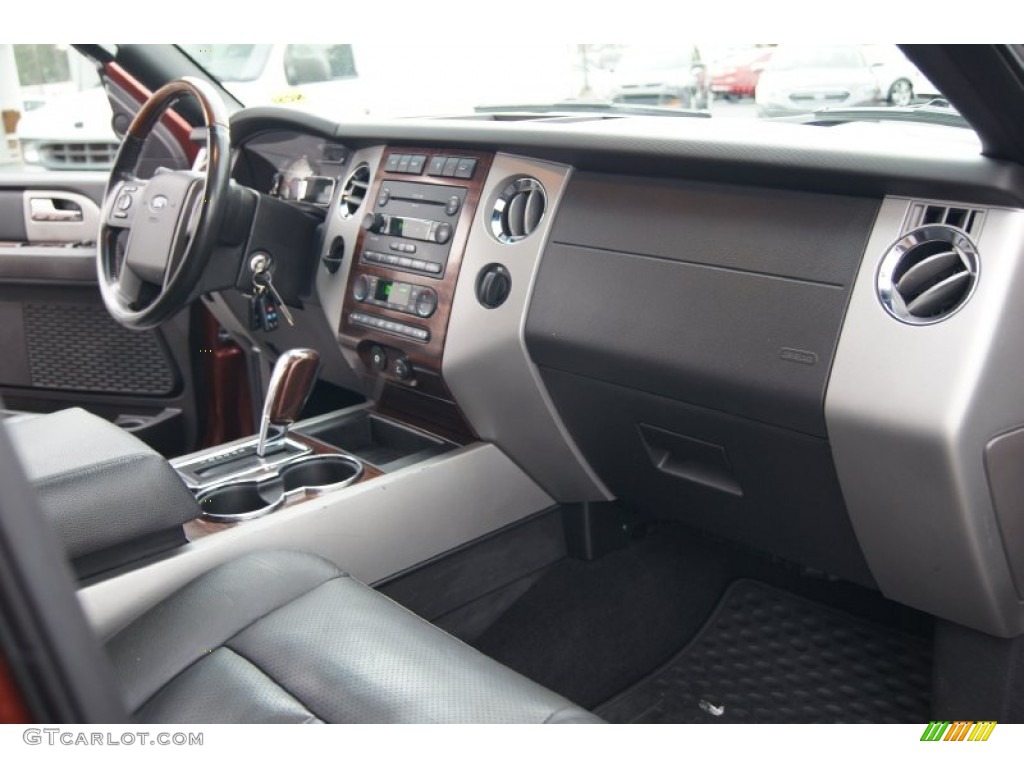 2007 Ford Expedition Limited Charcoal Black Dashboard Photo #72503895