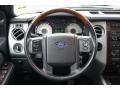 Charcoal Black 2007 Ford Expedition Limited Steering Wheel