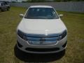 2011 White Platinum Tri-Coat Ford Fusion SE  photo #2