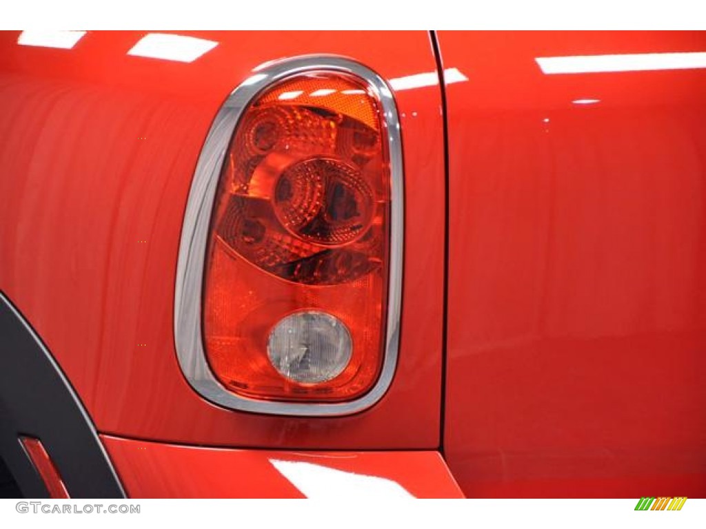 2012 Cooper S Countryman All4 AWD - Chili Red / Carbon Black photo #20