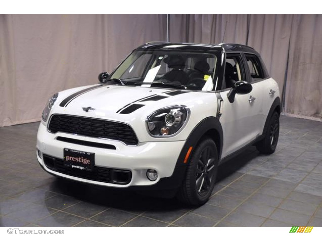 2012 Cooper S Countryman - Light White / Carbon Black photo #1