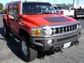 2006 Victory Red Hummer H3   photo #3