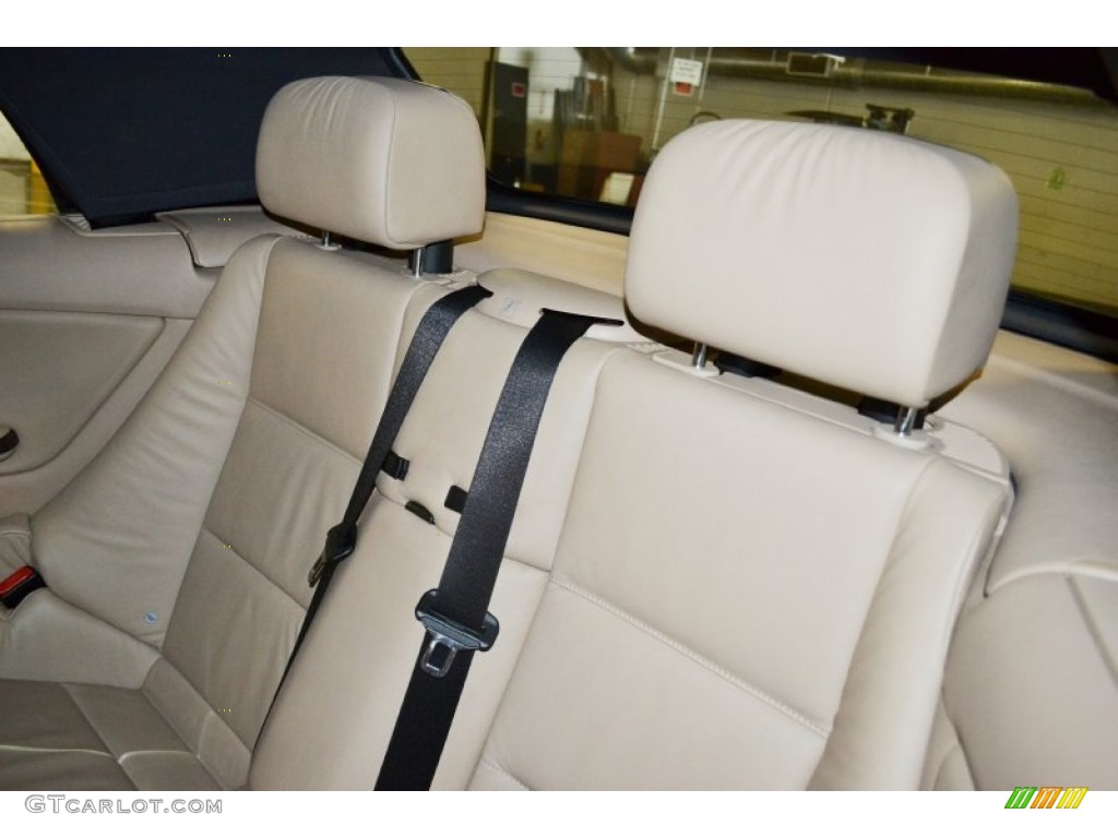 2006 3 Series 325i Convertible - Alpine White / Beige photo #6