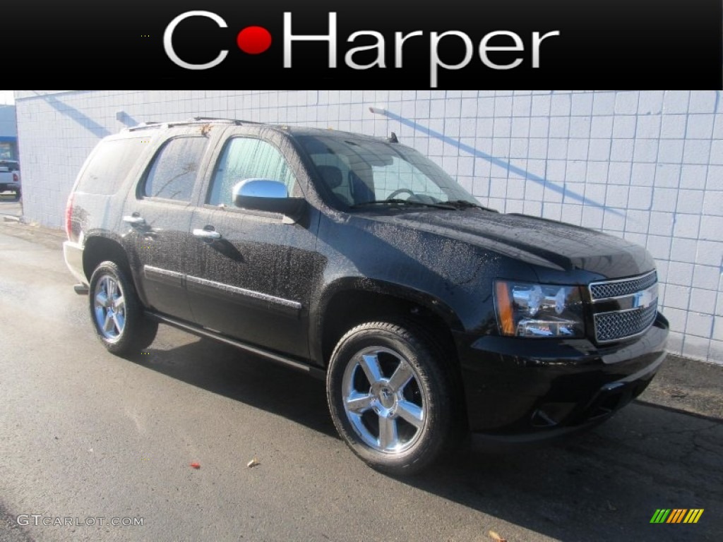 2012 Tahoe LTZ 4x4 - Black Granite Metallic / Ebony photo #1