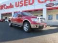 2011 Red Candy Metallic Ford F150 Lariat SuperCrew  photo #1