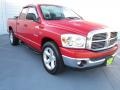 2008 Flame Red Dodge Ram 1500 Lone Star Edition Quad Cab  photo #1