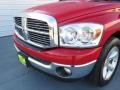 2008 Flame Red Dodge Ram 1500 Lone Star Edition Quad Cab  photo #9