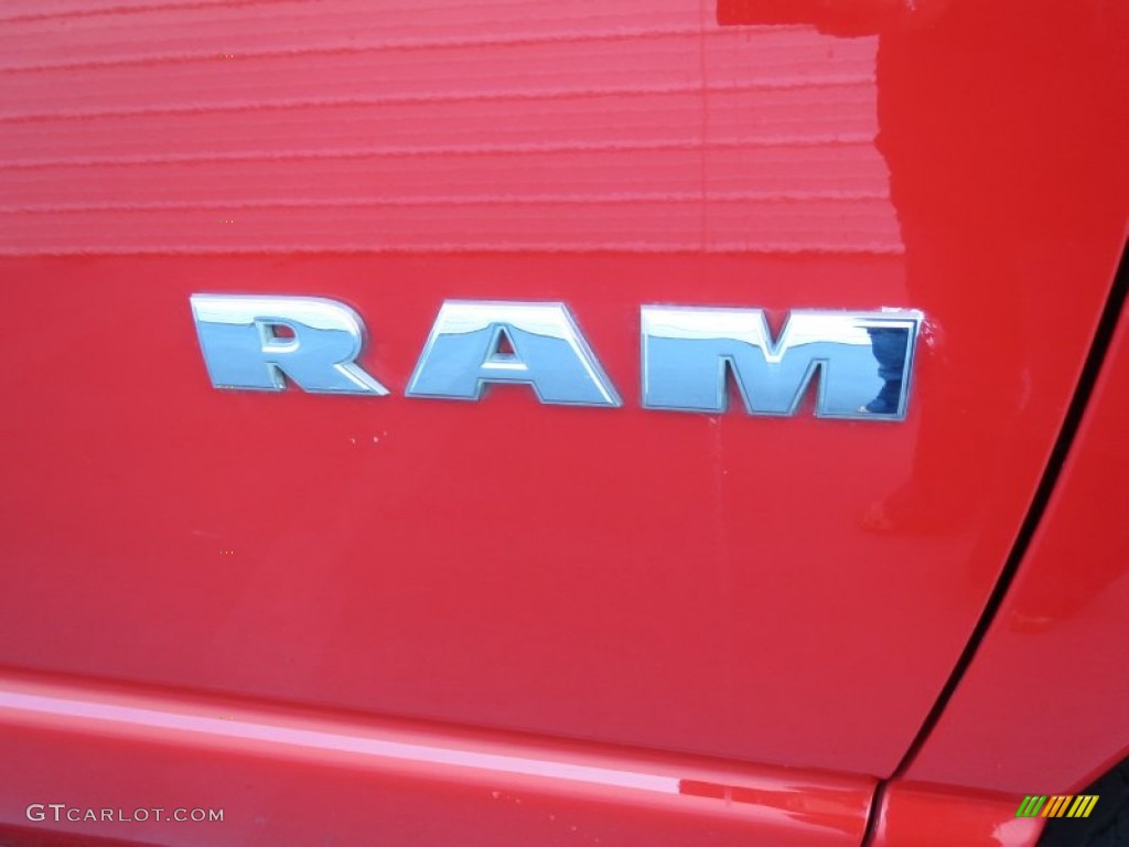 2008 Ram 1500 Lone Star Edition Quad Cab - Flame Red / Medium Slate Gray photo #15