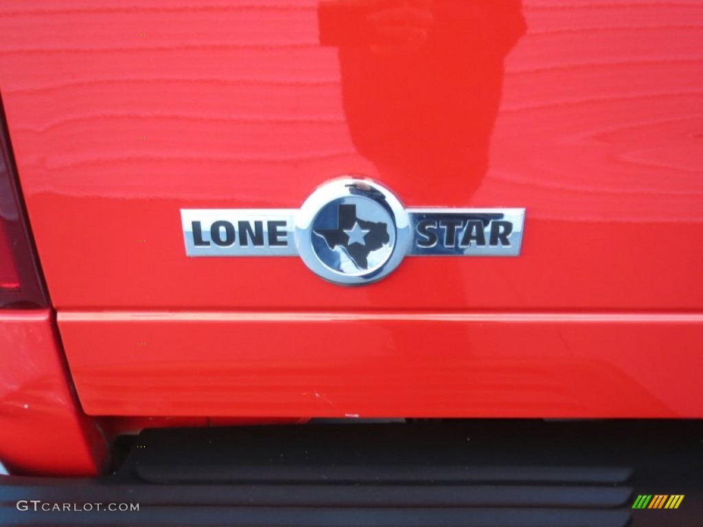 2008 Ram 1500 Lone Star Edition Quad Cab - Flame Red / Medium Slate Gray photo #19