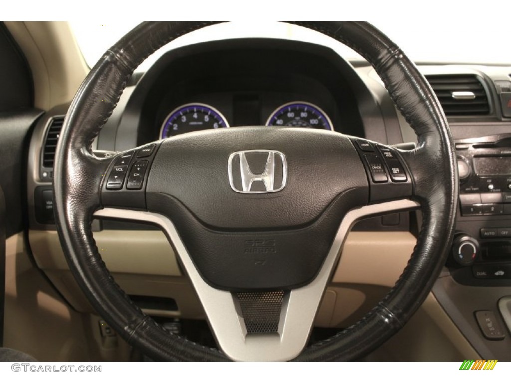 2009 CR-V EX-L - Green Tea Metallic / Ivory photo #10
