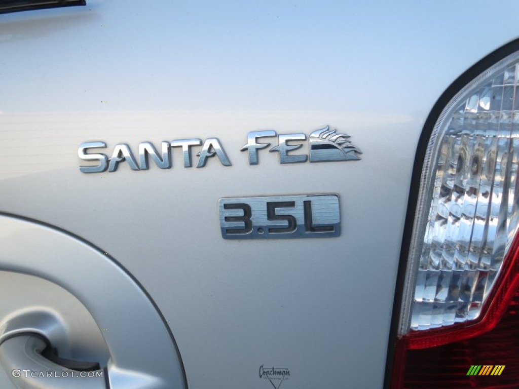 2004 Santa Fe GLS - Pewter / Gray photo #16