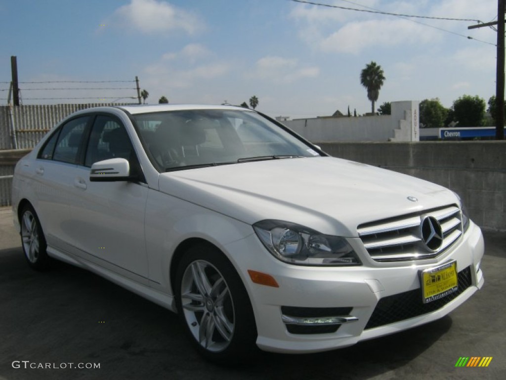 Diamond White Metallic Mercedes-Benz C