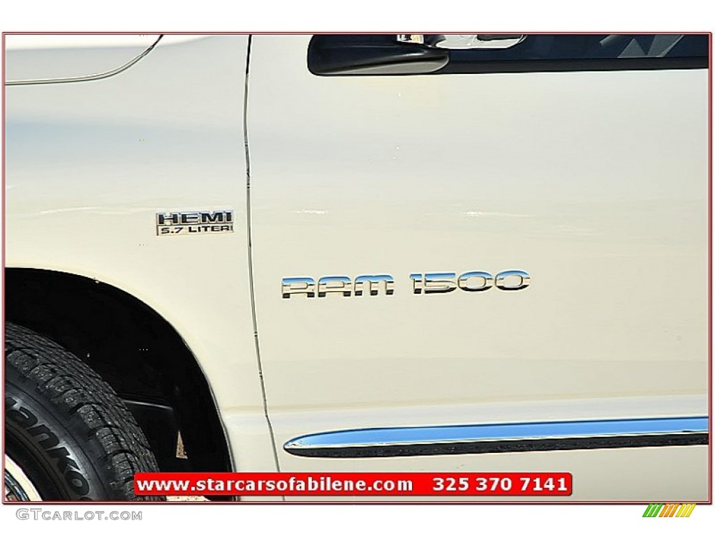 2007 Ram 1500 Lone Star Edition Quad Cab - Cool Vanilla / Khaki Beige photo #2