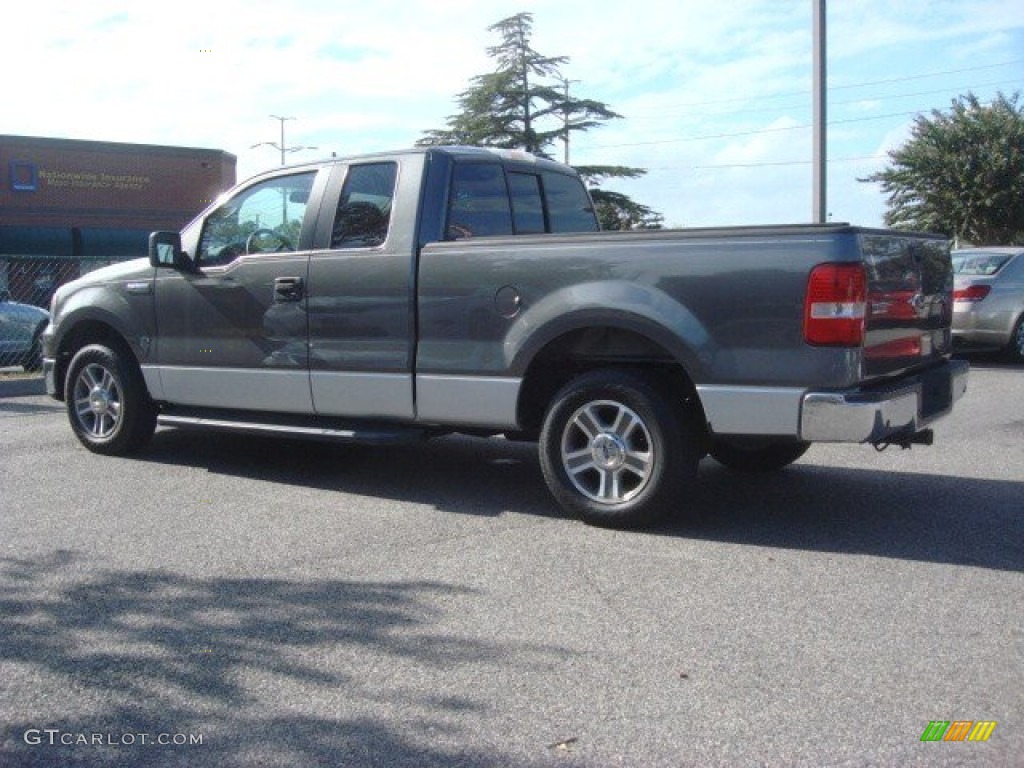 2006 F150 XLT SuperCab - Dark Shadow Grey Metallic / Medium Flint photo #5