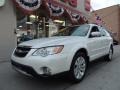 Satin White Pearl 2009 Subaru Outback 2.5i Limited Wagon